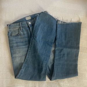 MOTHER Two Step Hustler Ankle Fray